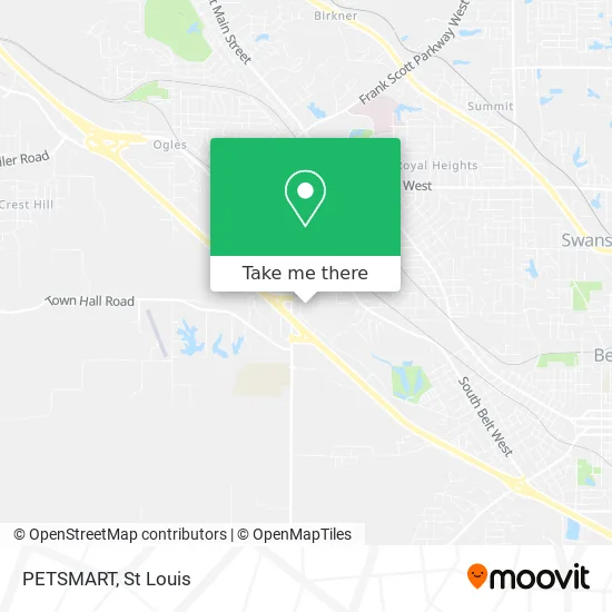PETSMART map