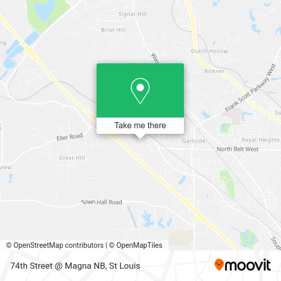Mapa de 74th Street @ Magna NB