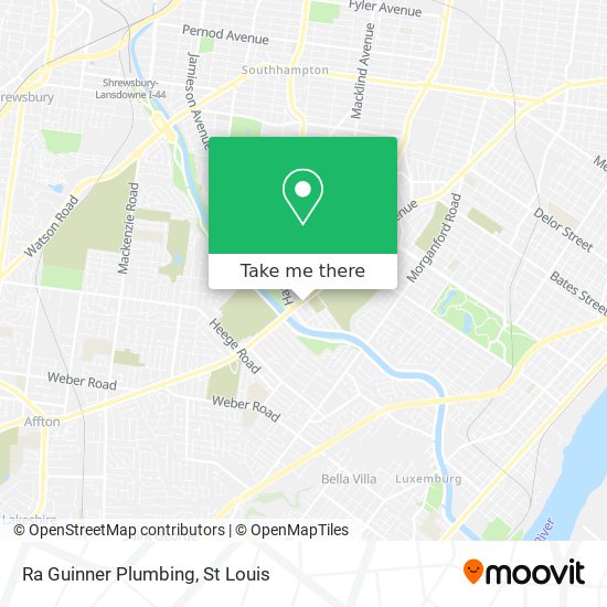Ra Guinner Plumbing map