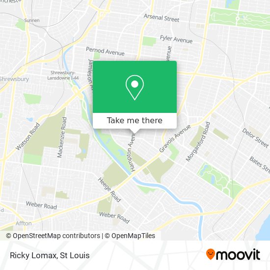 Mapa de Ricky Lomax