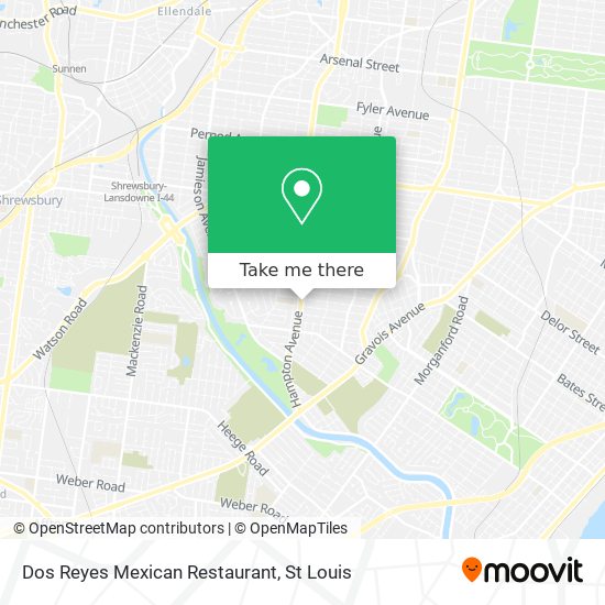 Dos Reyes Mexican Restaurant map