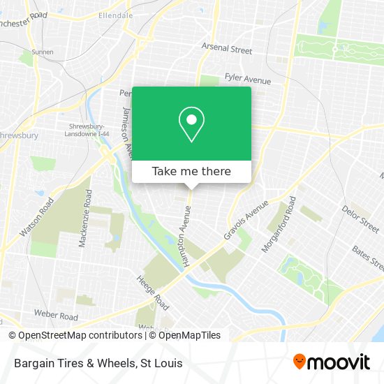 Mapa de Bargain Tires & Wheels