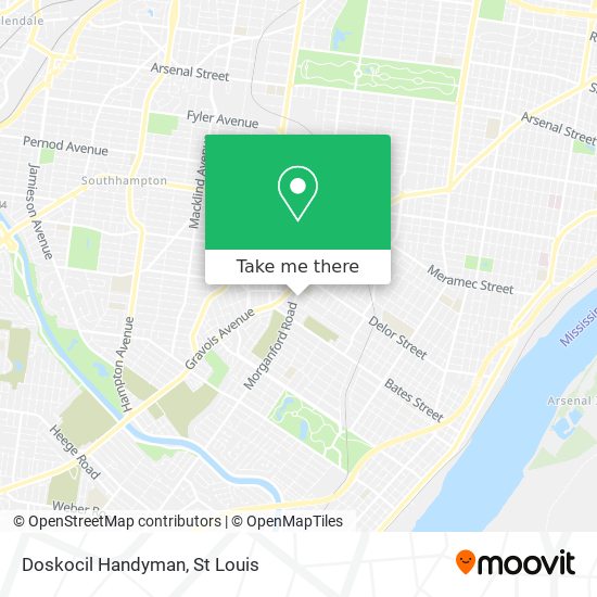 Mapa de Doskocil Handyman
