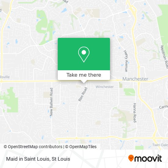 Mapa de Maid in Saint Louis