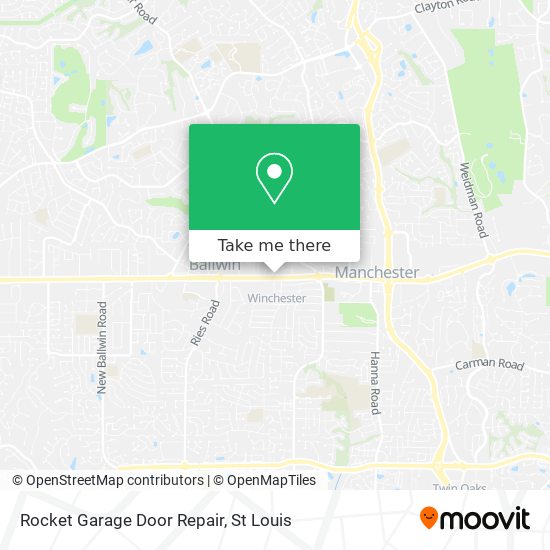 Rocket Garage Door Repair map