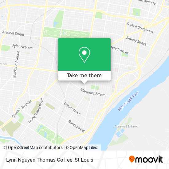 Lynn Nguyen Thomas Coffee map