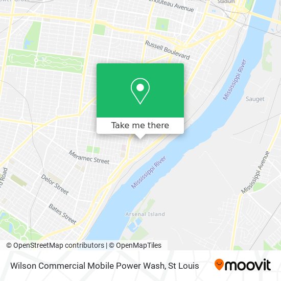 Mapa de Wilson Commercial Mobile Power Wash