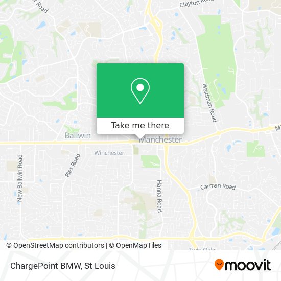 ChargePoint BMW map