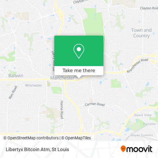 Libertyx Bitcoin Atm map