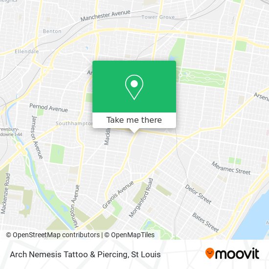 Arch Nemesis Tattoo & Piercing map
