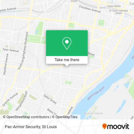 Pac-Armor Security map