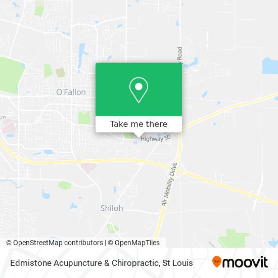 Mapa de Edmistone Acupuncture & Chiropractic