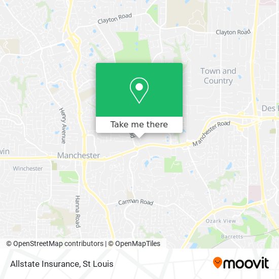 Allstate Insurance map