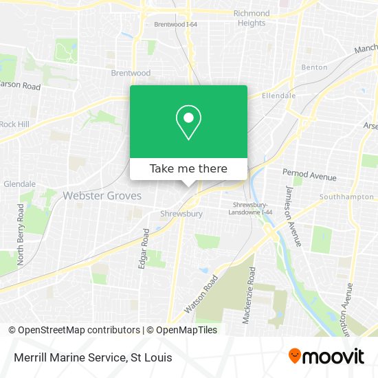 Merrill Marine Service map