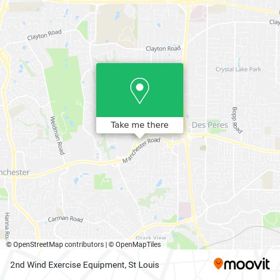 Mapa de 2nd Wind Exercise Equipment