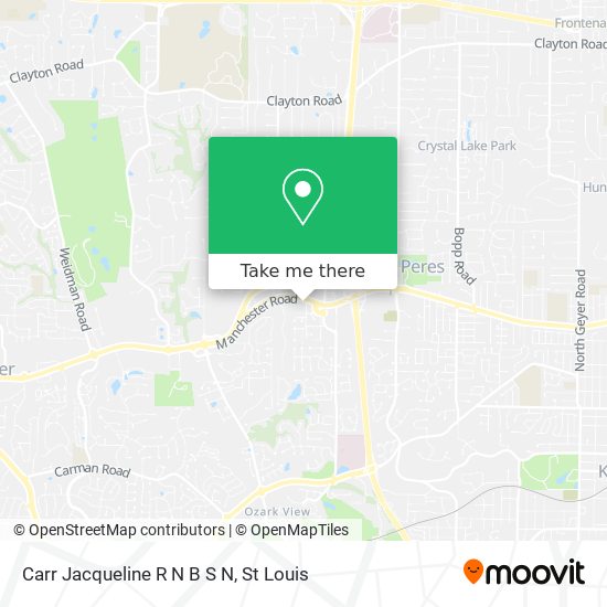 Mapa de Carr Jacqueline R N B S N
