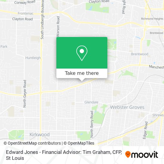 Edward Jones - Financial Advisor: Tim Graham, CFP map