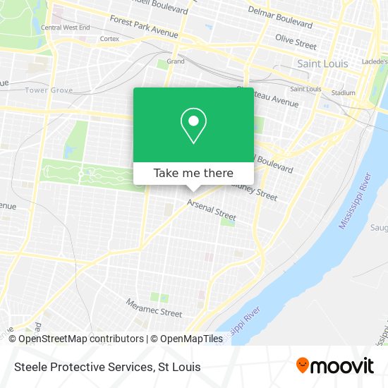 Mapa de Steele Protective Services