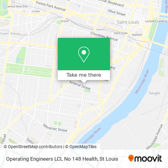 Mapa de Operating Engineers LCL No 148 Health