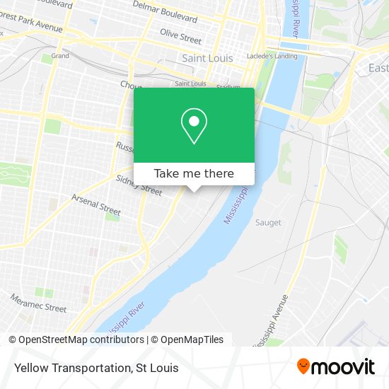 Yellow Transportation map