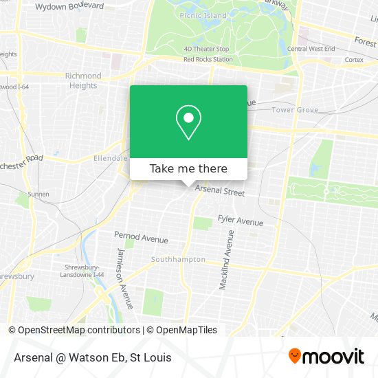 Mapa de Arsenal @ Watson Eb