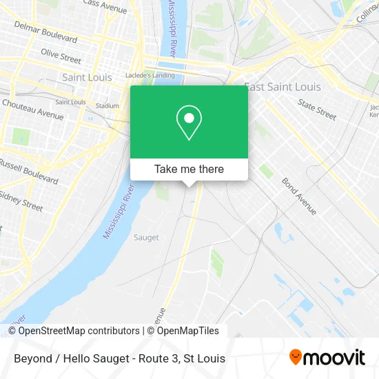 Mapa de Beyond / Hello Sauget - Route 3