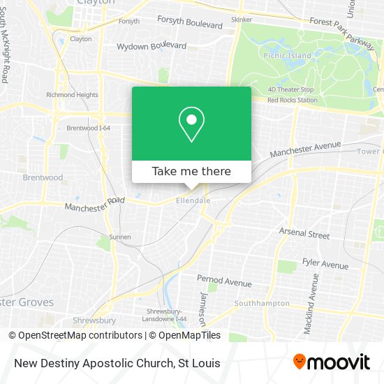 New Destiny Apostolic Church map