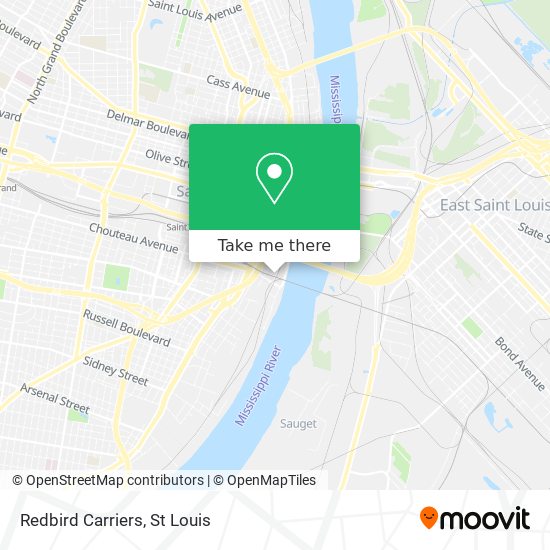 Mapa de Redbird Carriers