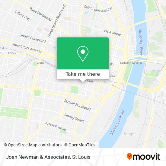 Mapa de Joan Newman & Associates