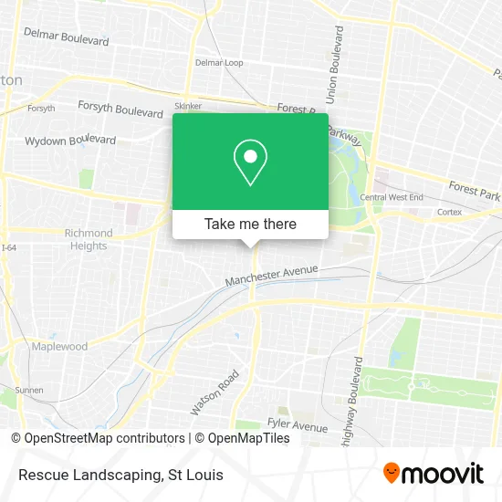 Rescue Landscaping map
