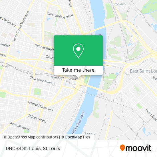 Mapa de DNCSS St. Louis