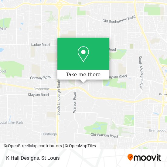 Mapa de K Hall Designs