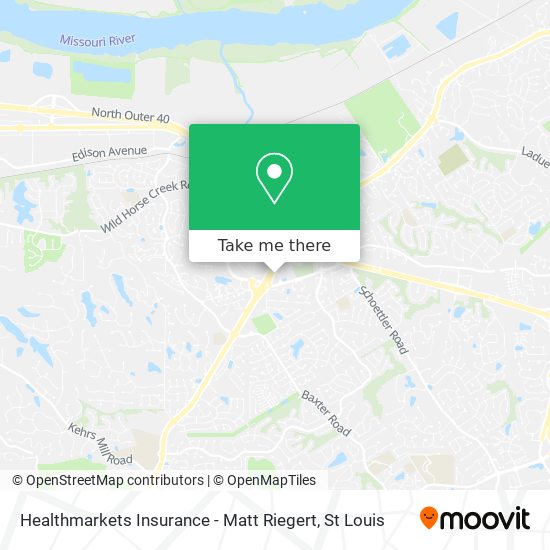 Mapa de Healthmarkets Insurance - Matt Riegert