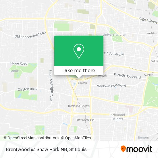 Brentwood @ Shaw Park NB map