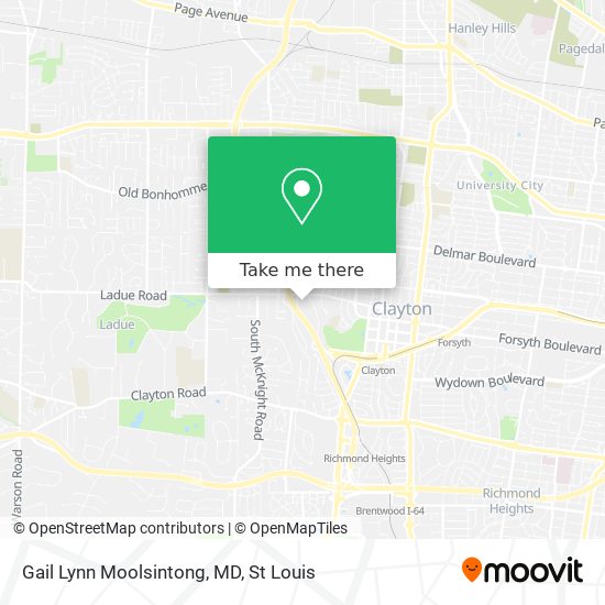 Gail Lynn Moolsintong, MD map