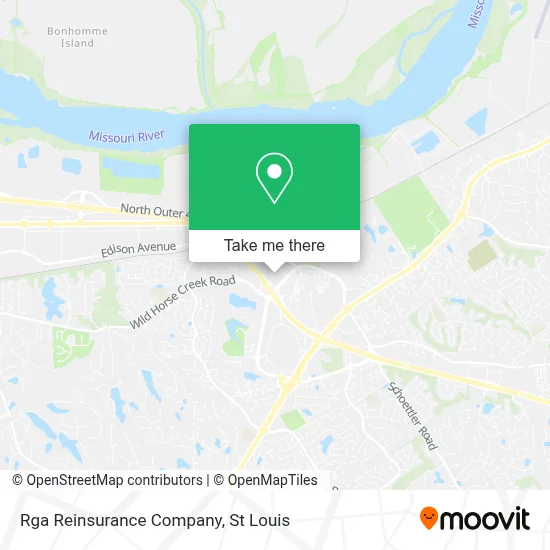 Rga Reinsurance Company map