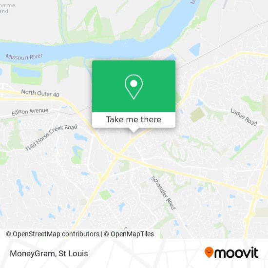 Mapa de MoneyGram