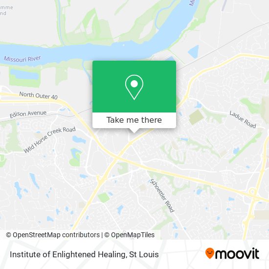 Institute of Enlightened Healing map