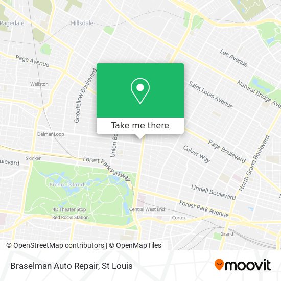 Braselman Auto Repair map