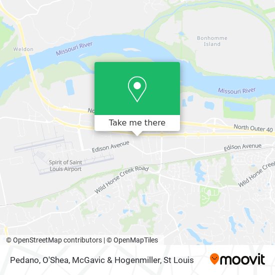 Mapa de Pedano, O'Shea, McGavic & Hogenmiller