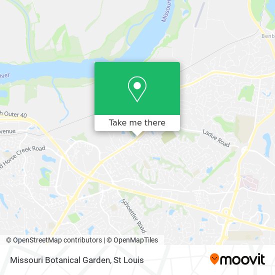 Missouri Botanical Garden map
