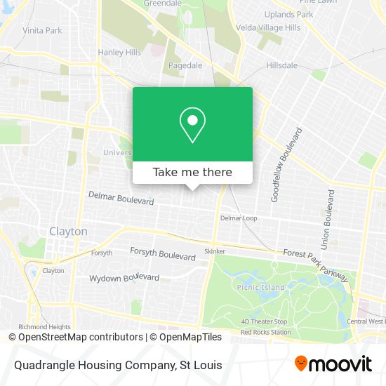 Quadrangle Housing Company map