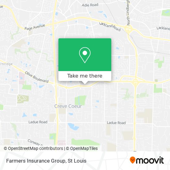 Farmers Insurance Group map