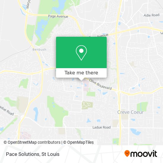 Mapa de Pace Solutions
