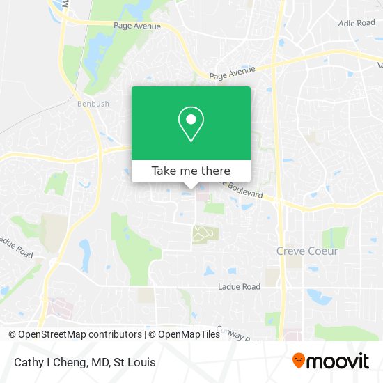 Cathy I Cheng, MD map