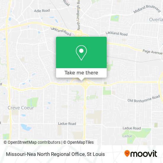 Missouri-Nea North Regional Office map