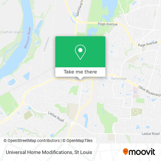 Mapa de Universal Home Modifications
