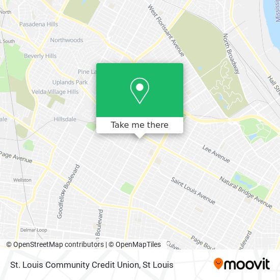 St. Louis Community Credit Union map