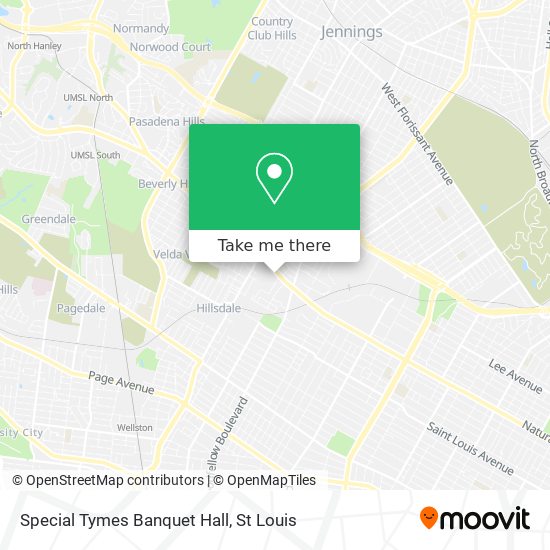 Special Tymes Banquet Hall map