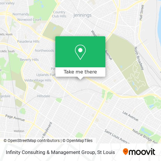 Infinity Consulting & Management Group map